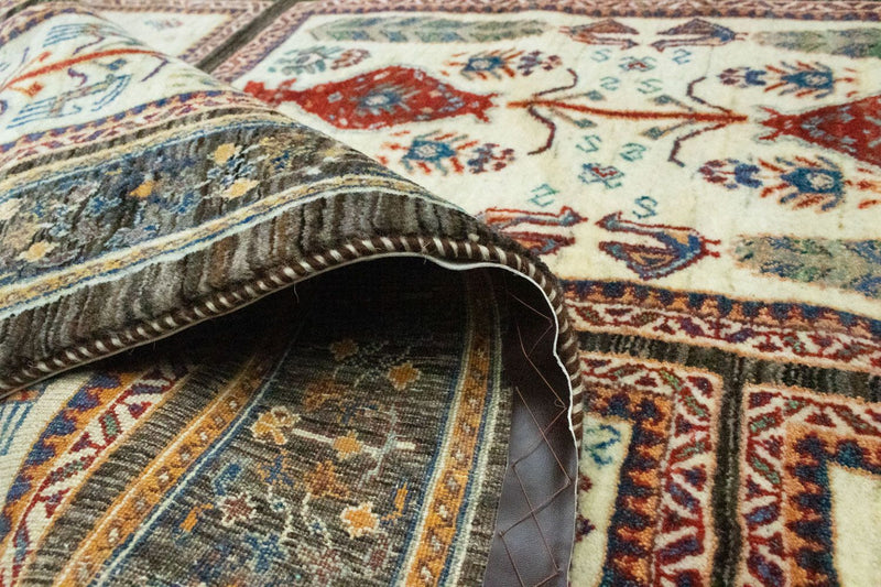 Gabbeh Tapijt - Loribaft Perzisch - 251 x 162 cm - gekleurd