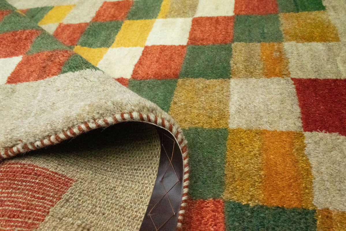 Gabbeh tapijt - Perzisch - 135 x 103 cm - gekleurd