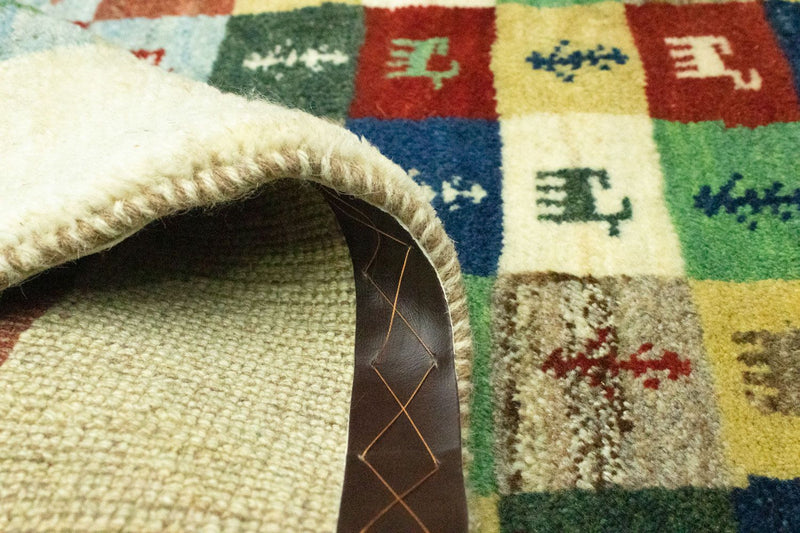 Gabbeh tapijt - Perzisch - 136 x 100 cm - gekleurd