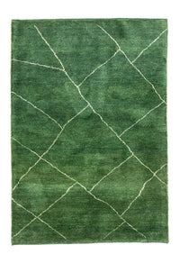 Gabbeh tapijt - Perzisch - 143 x 100 cm - groen
