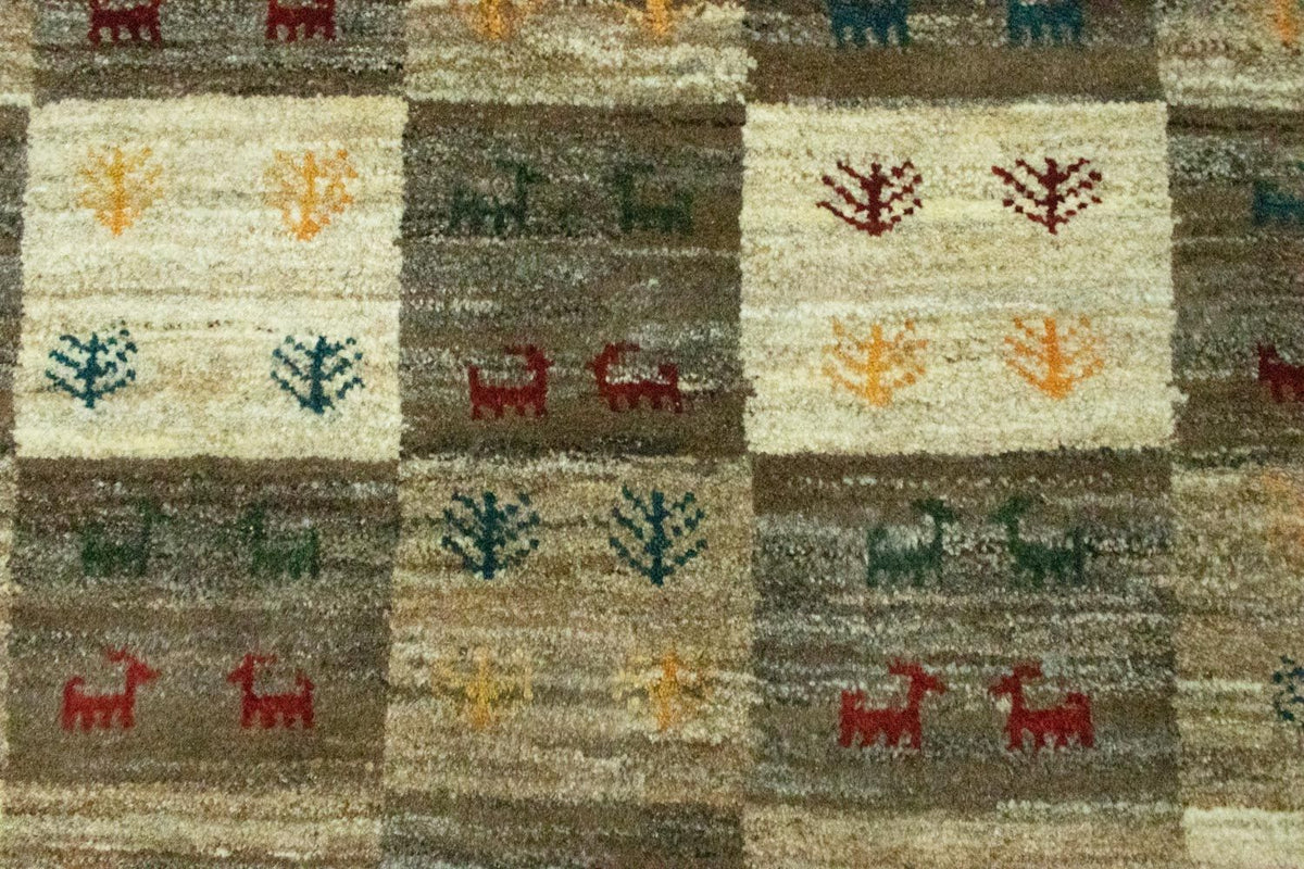 Gabbeh tapijt - Perzisch - 149 x 101 cm - gekleurd