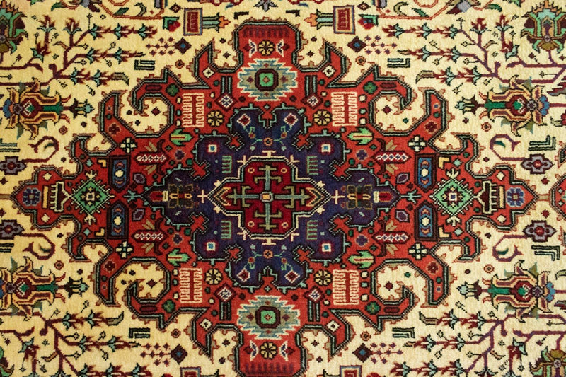 Perzisch tapijt - Tabriz - 293 x 202 cm - beige