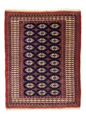 Turkaman tapijt - 186 x 139 cm - rood