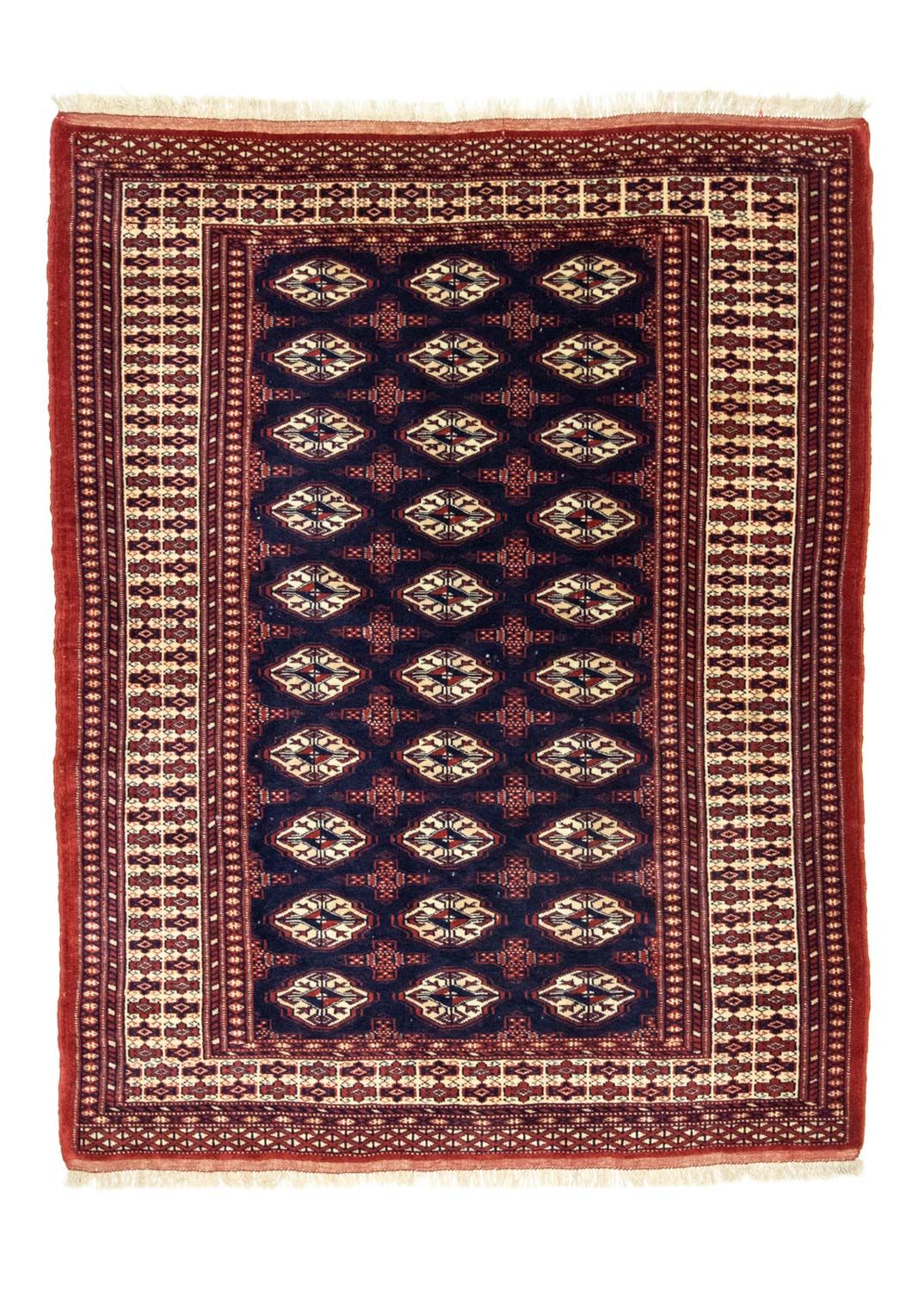 Turkaman tapijt - 186 x 139 cm - rood