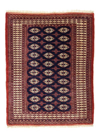 Turkaman tapijt - 186 x 139 cm - rood