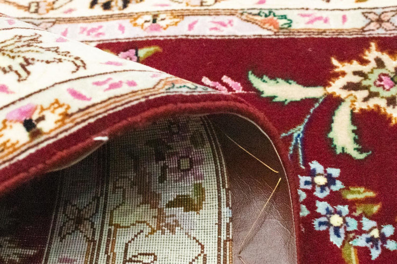 Loper Perzisch tapijt - Tabriz - Royal - 200 x 83 cm - rood