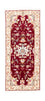 Loper Perzisch tapijt - Tabriz - Royal - 202 x 81 cm - rood