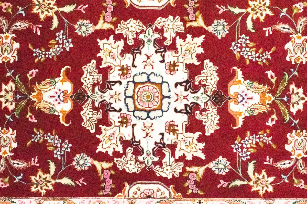 Loper Perzisch tapijt - Tabriz - Royal - 202 x 81 cm - rood