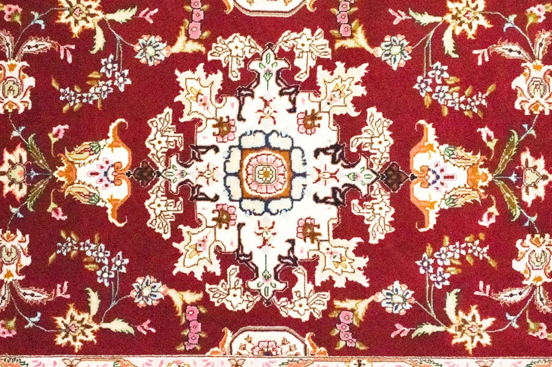 Loper Perzisch tapijt - Tabriz - Royal - 202 x 81 cm - rood