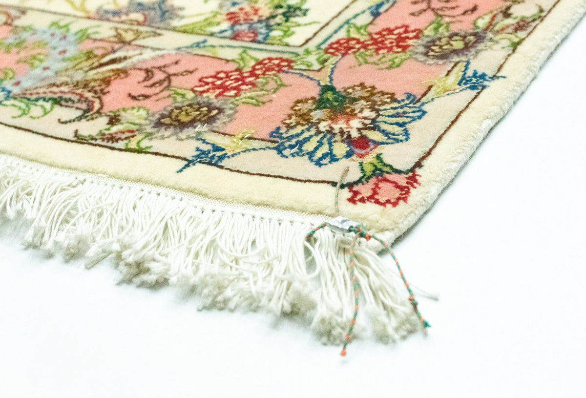 Loper Perzisch tapijt - Tabriz - Royal - 317 x 78 cm - beige