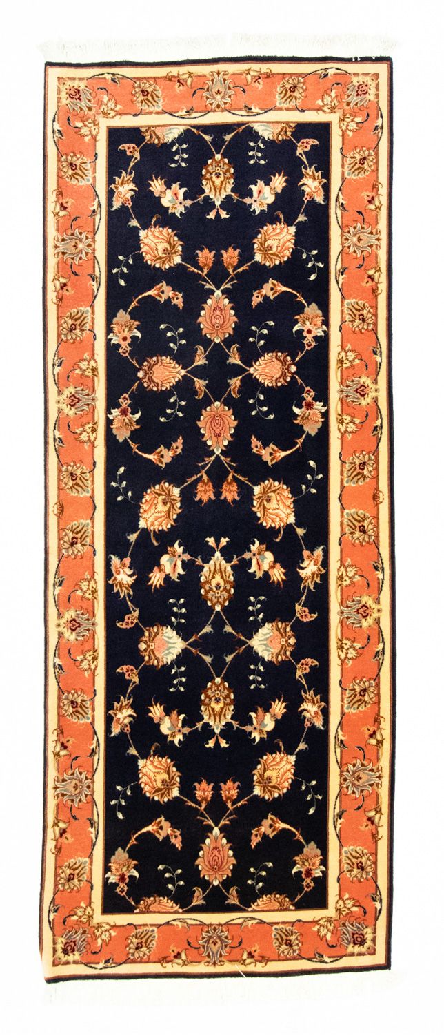 Loper Perzisch tapijt - Tabriz - Royal - 200 x 75 cm - zalm