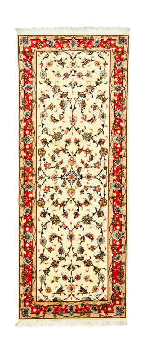 Loper Perzisch tapijt - Tabriz - Royal - 210 x 80 cm - beige
