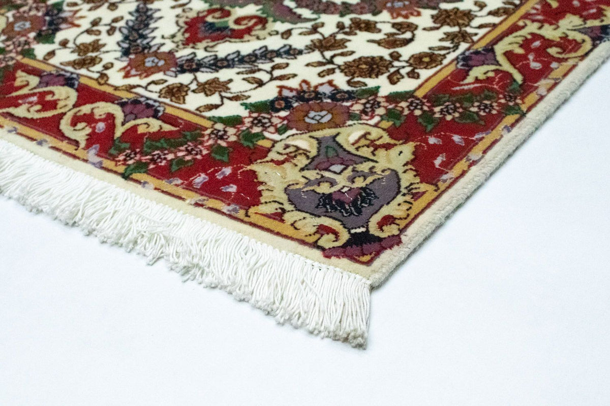Perzisch tapijt - Tabriz - 97 x 63 cm - beige