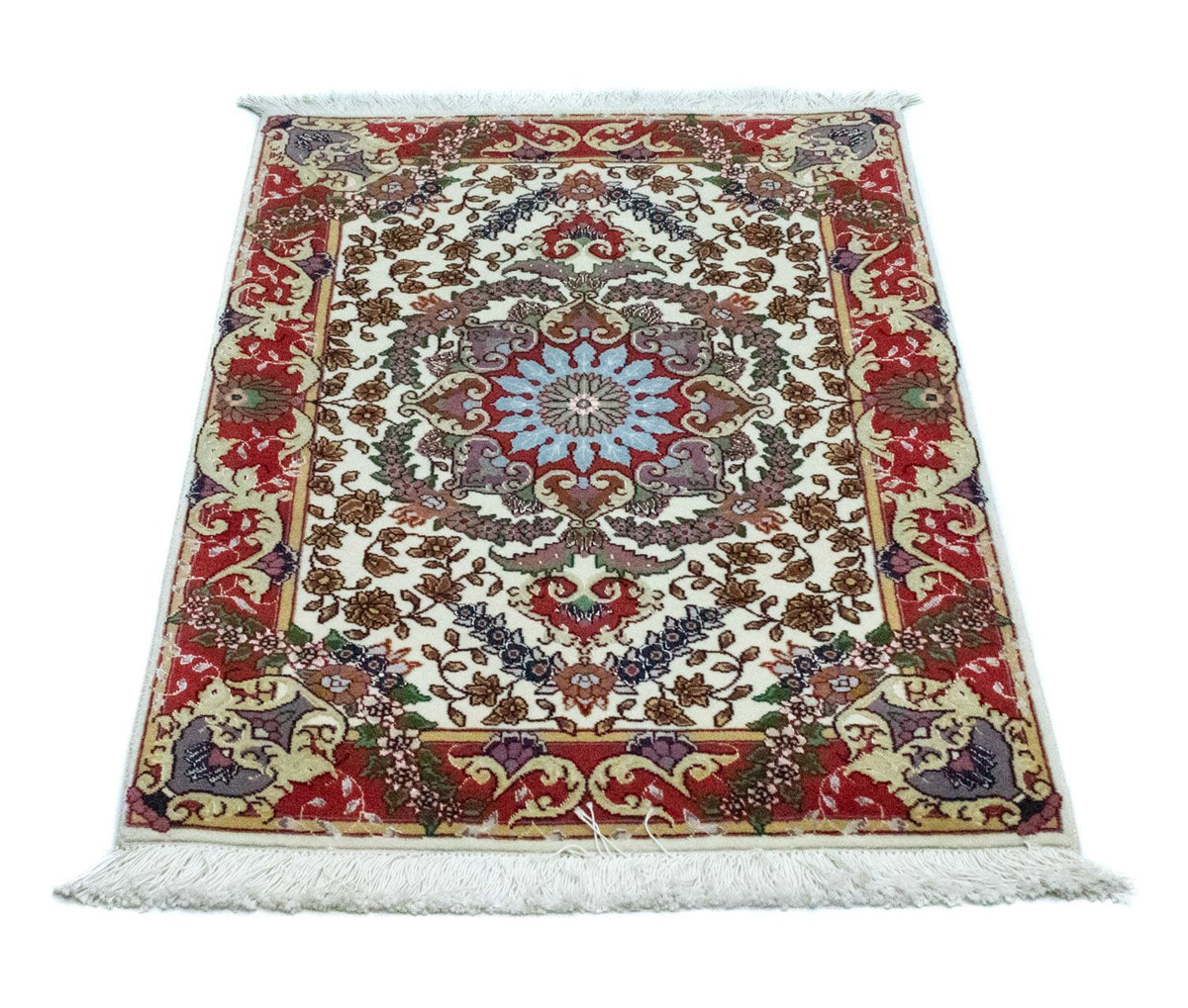 Perzisch tapijt - Tabriz - 97 x 63 cm - beige