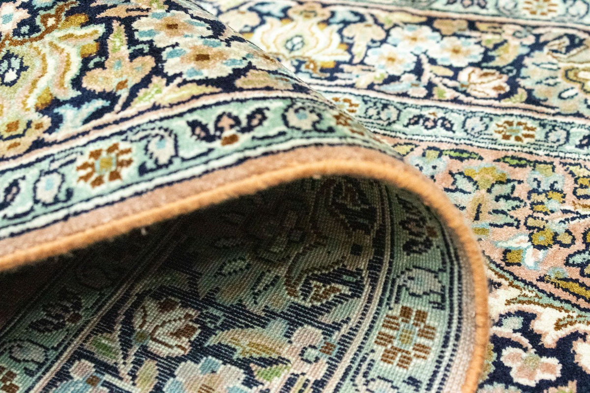 Loper Zijden tapijt - Kashmir Silk - 278 x 77 cm - rood