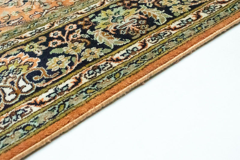Zijden tapijt - Kashmir Silk - 181 x 130 cm - roest