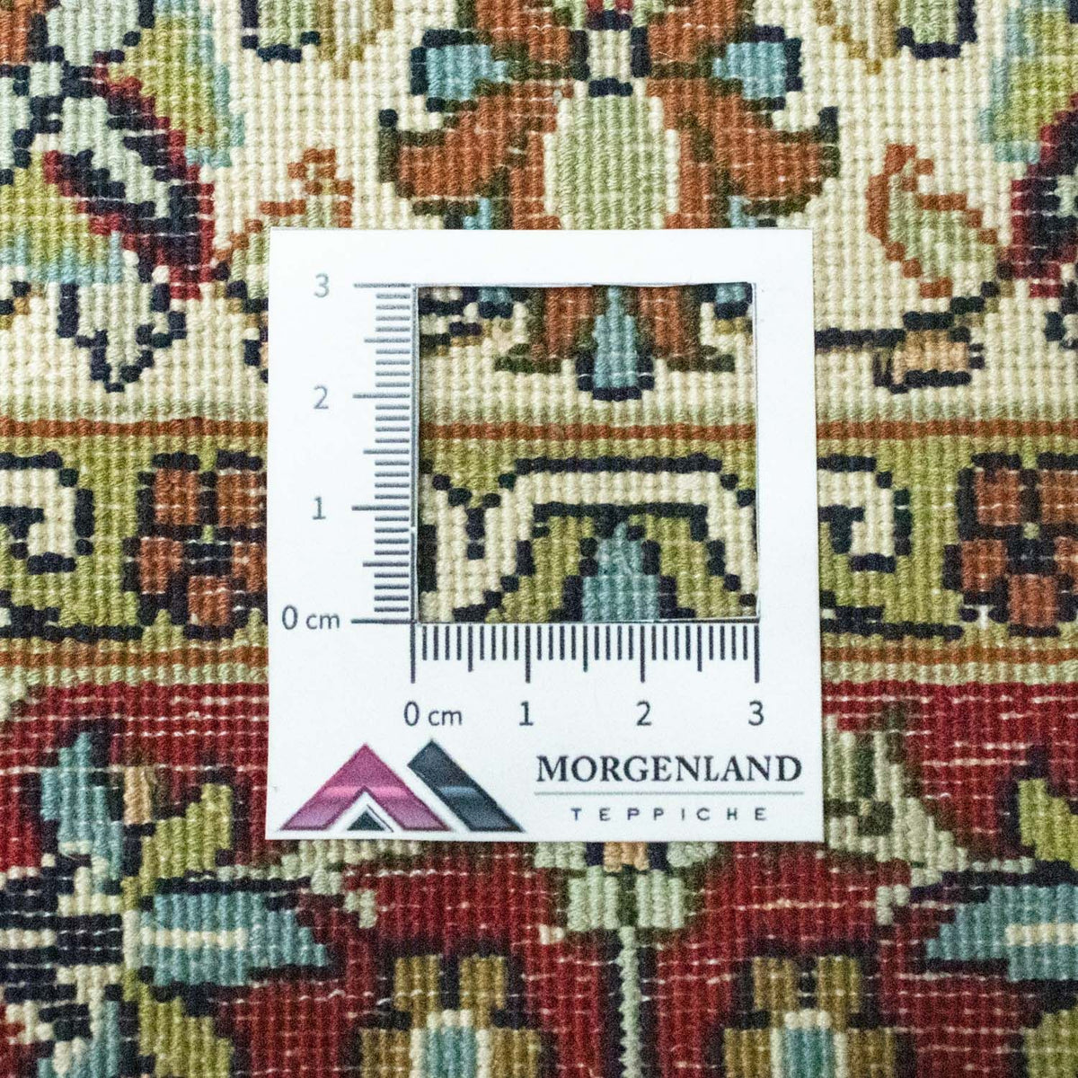 Zijden tapijt - Kashmir Silk - 95 x 63 cm - rood