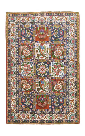 Perzisch tapijt - Bijar - 205 x 135 cm - veelkleurig