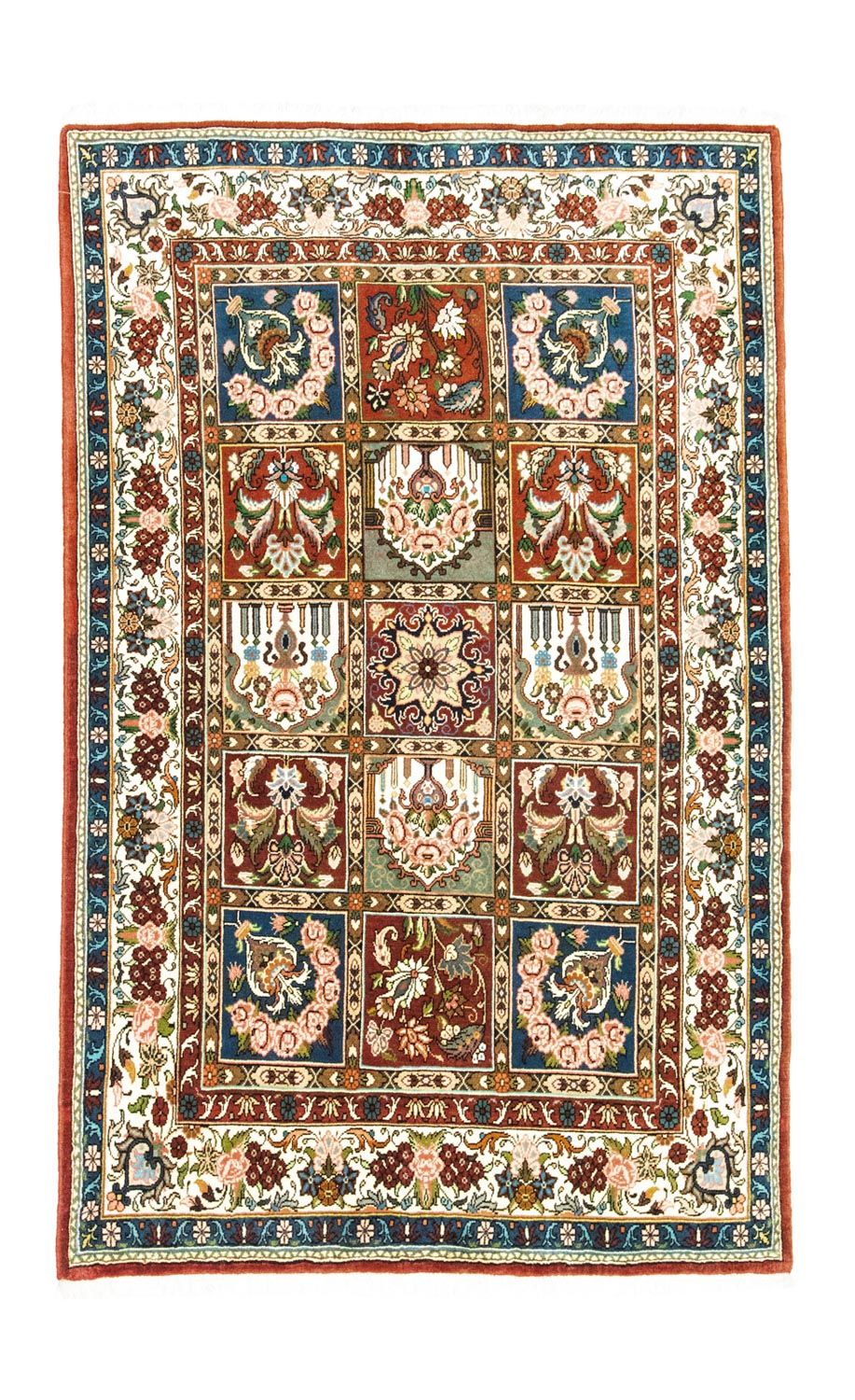 Perzisch tapijt - Bijar - 205 x 139 cm - rood