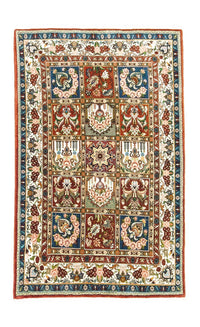 Perzisch tapijt - Bijar - 205 x 139 cm - rood