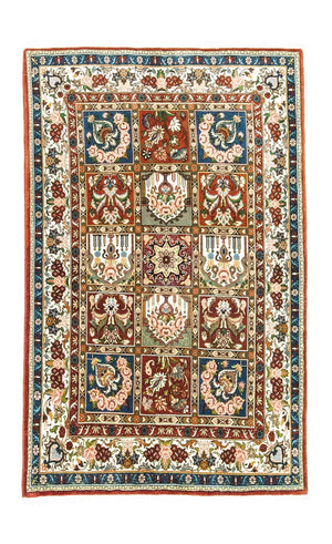 Perzisch tapijt - Bijar - 205 x 139 cm - rood