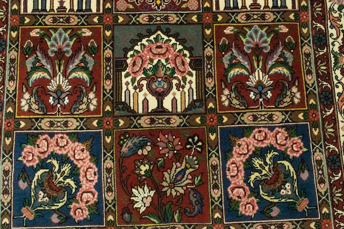 Perzisch tapijt - Bijar - 205 x 139 cm - rood