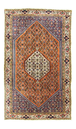 Perzisch tapijt - Bijar - 220 x 134 cm - roest
