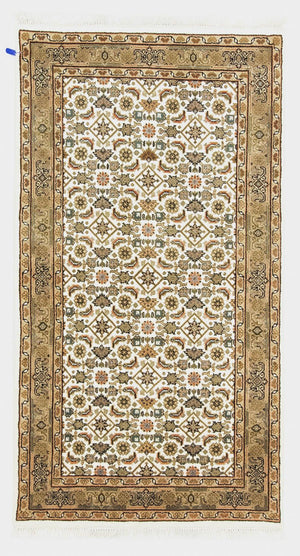 Perzisch tapijt - Bijar - 166 x 90 cm - beige