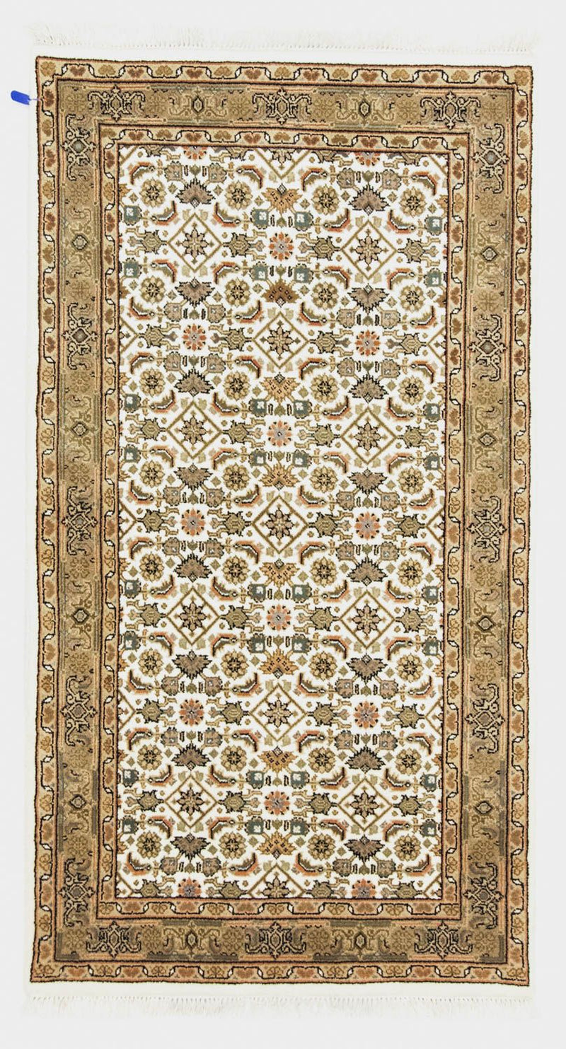 Perzisch tapijt - Bijar - 166 x 90 cm - beige