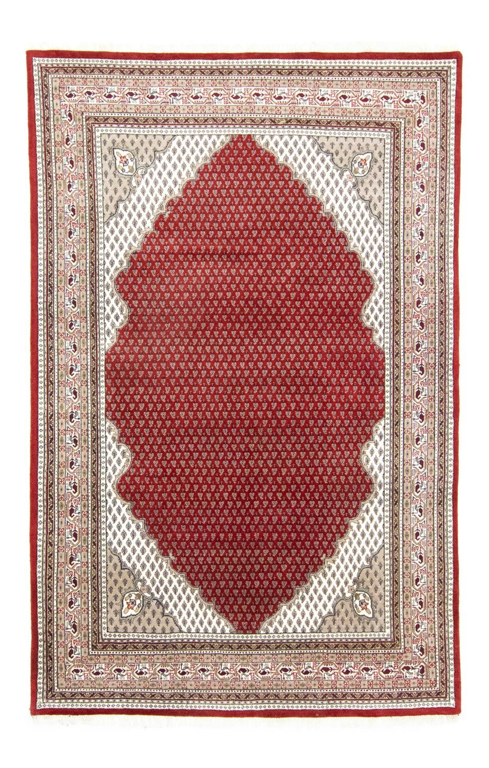 Perzisch tapijt - Bijar - 299 x 197 cm - rood