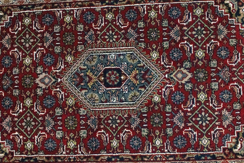 Perzisch tapijt - Bijar - 162 x 90 cm - rood