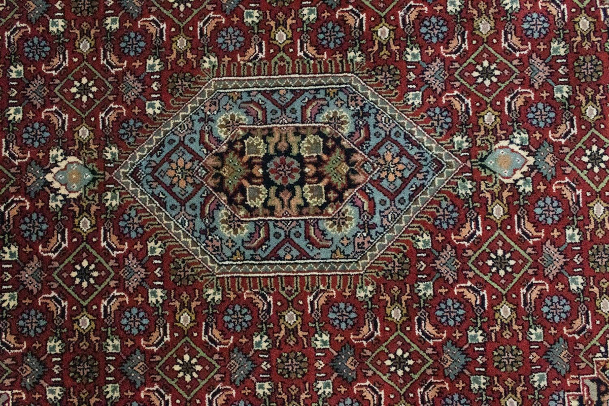 Perzisch tapijt - Bijar - 201 x 152 cm - rood