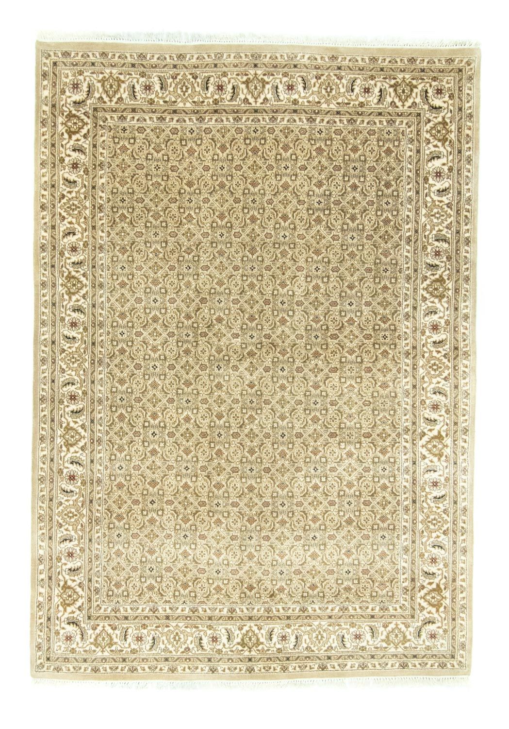 Perzisch tapijt - Bijar - 242 x 173 cm - beige
