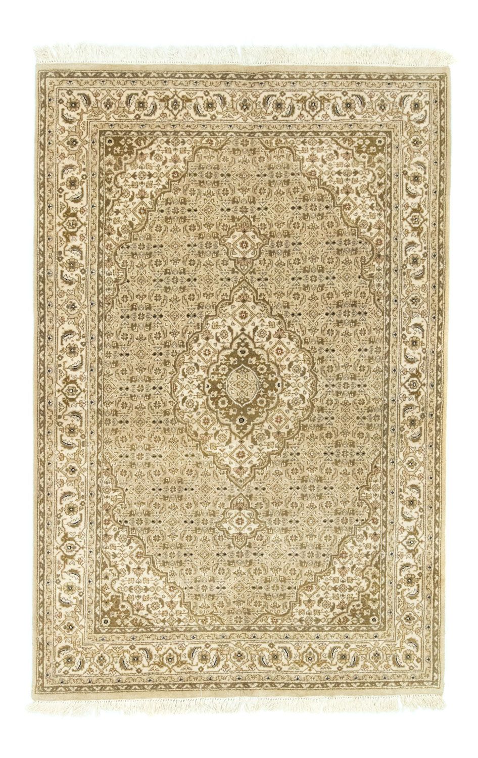 Perzisch tapijt - Bijar - 205 x 140 cm - beige