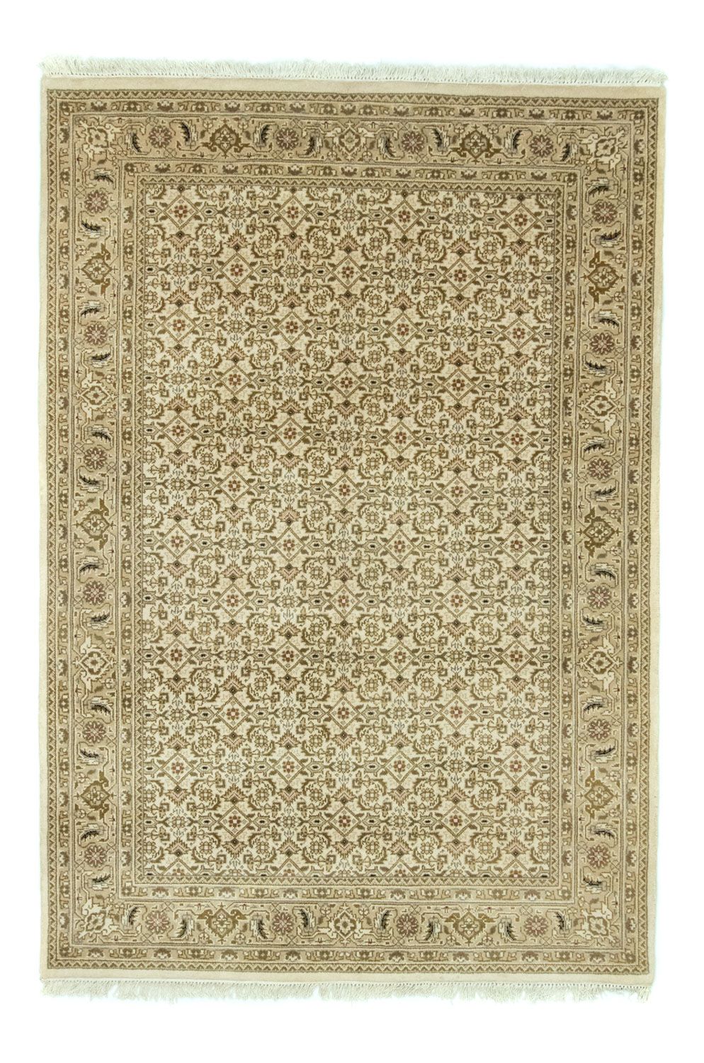 Perzisch tapijt - Bijar - 205 x 142 cm - beige