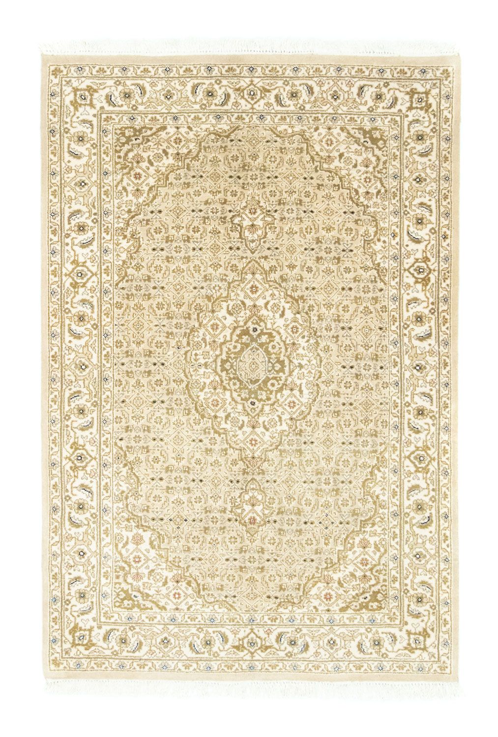 Perzisch tapijt - Bijar - 185 x 124 cm - beige
