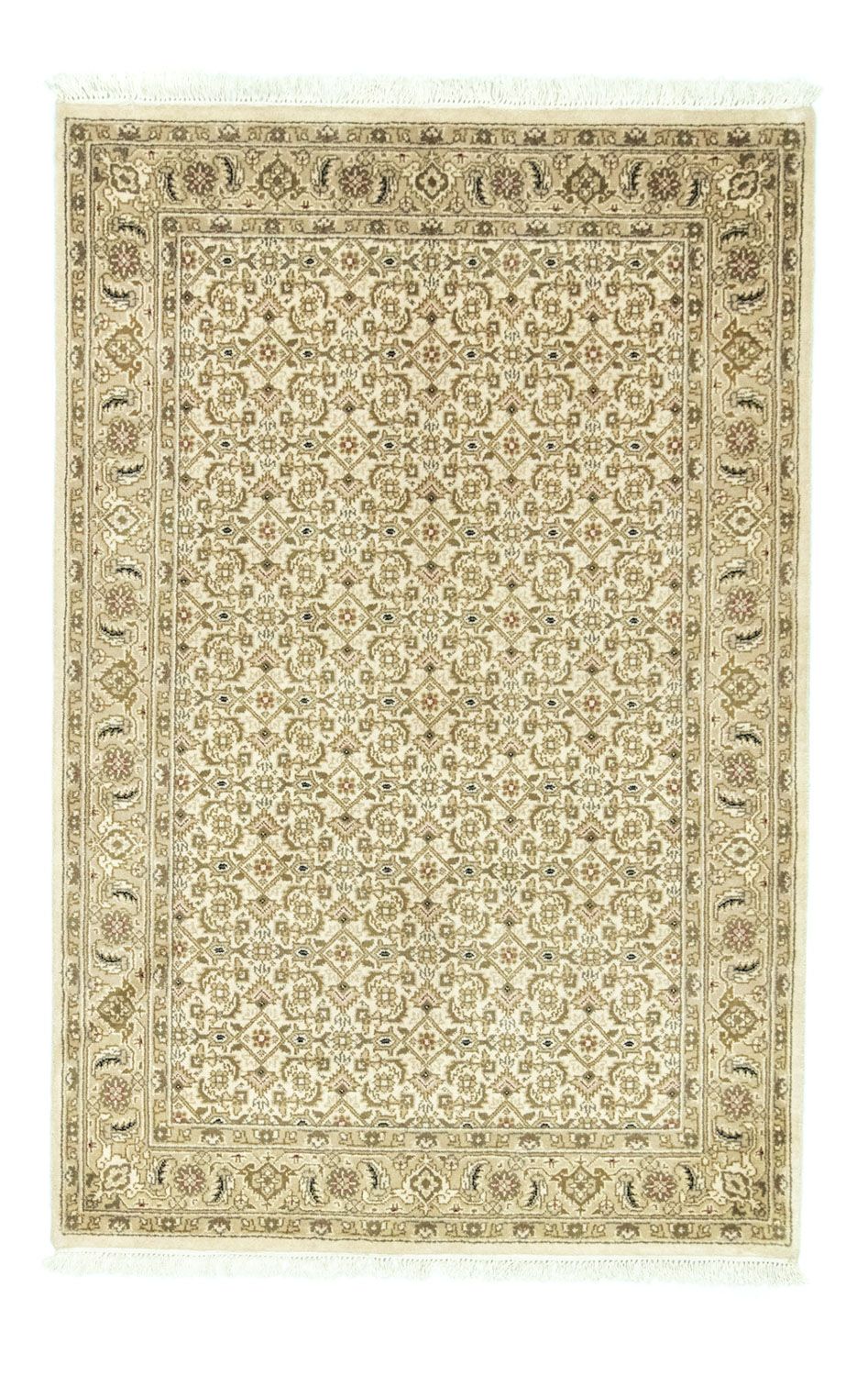 Perzisch tapijt - Bijar - 183 x 121 cm - beige