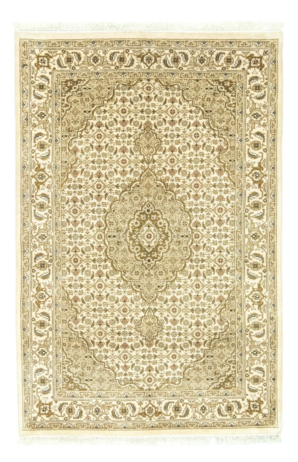 Perzisch tapijt - Bijar - 182 x 121 cm - beige