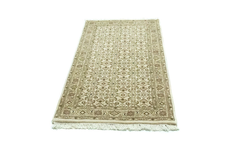 Loper Perzisch tapijt - Bijar - 141 x 70 cm - beige