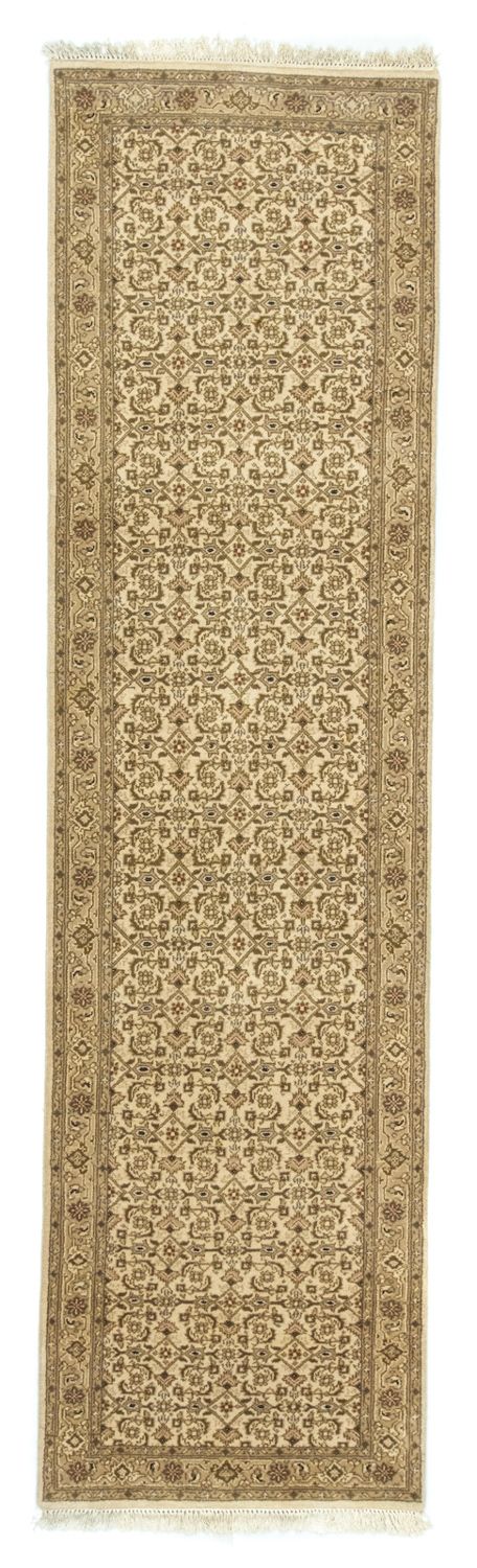 Loper Perzisch tapijt - Bijar - 302 x 81 cm - beige