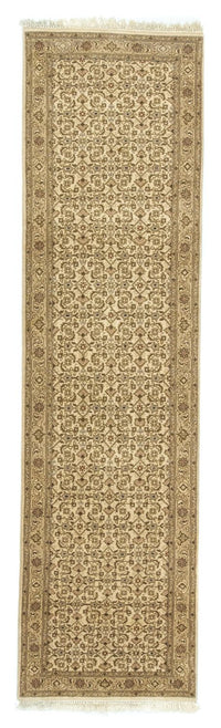 Loper Perzisch tapijt - Bijar - 302 x 81 cm - beige