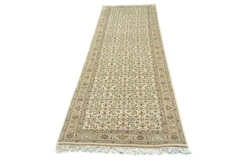Loper Perzisch tapijt - Bijar - 302 x 81 cm - beige