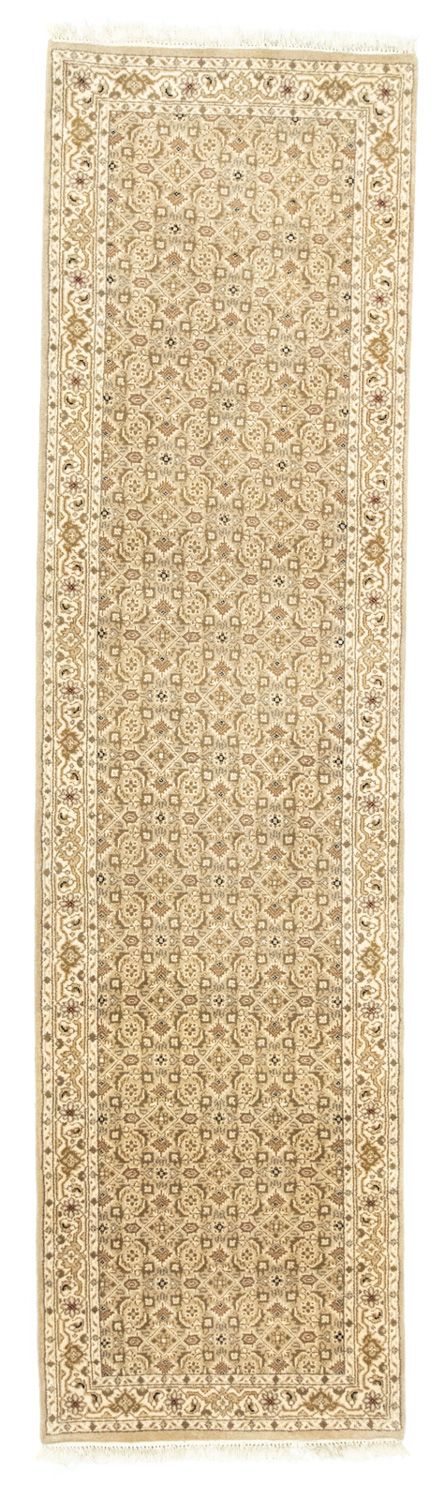 Loper Perzisch tapijt - Bijar - 306 x 82 cm - beige