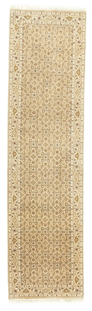 Loper Perzisch tapijt - Bijar - 306 x 82 cm - beige