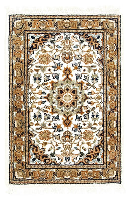 Perzisch tapijt - Bijar - 90 x 60 cm - beige