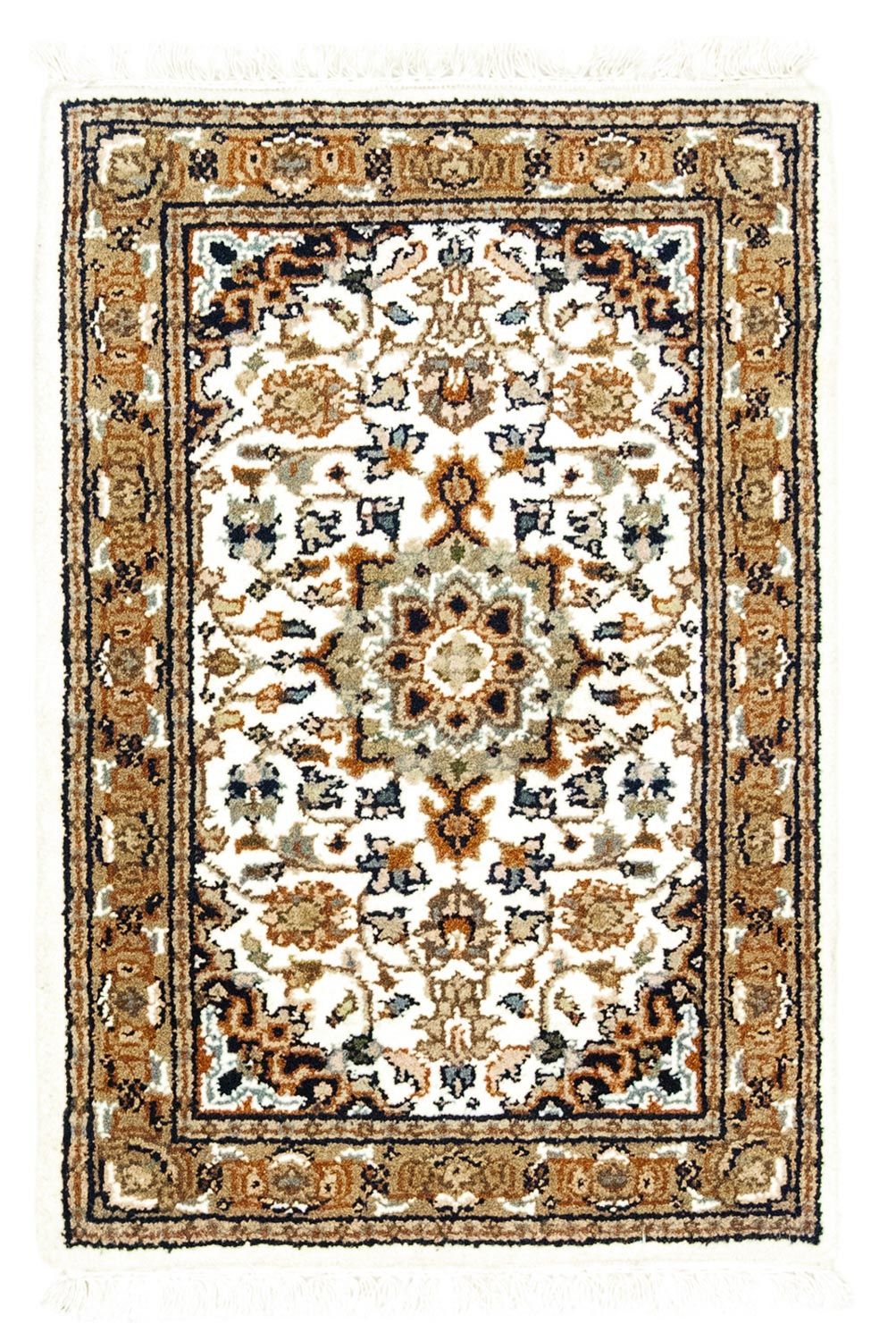 Perzisch tapijt - Bijar - 90 x 60 cm - beige