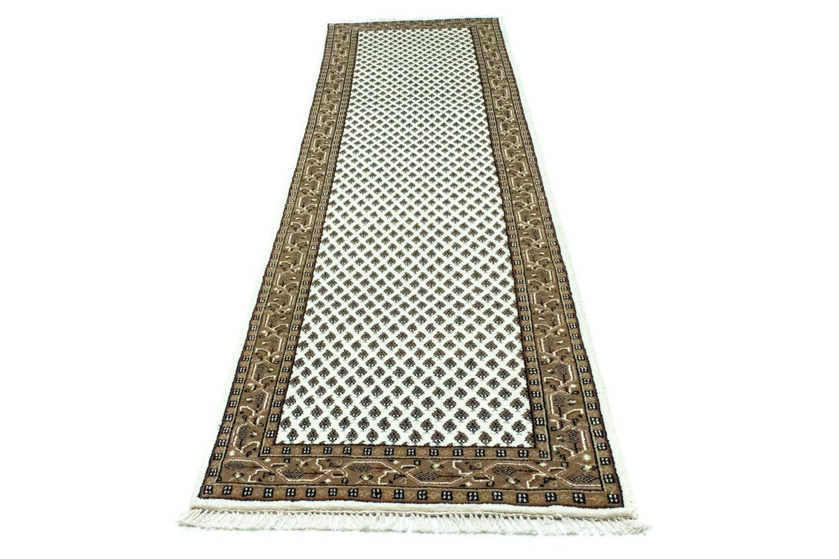 Loper Perzisch tapijt - Mir - 299 x 80 cm - beige