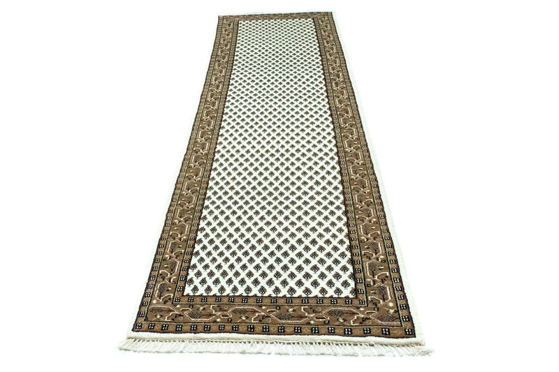 Loper Perzisch tapijt - Mir - 299 x 80 cm - beige