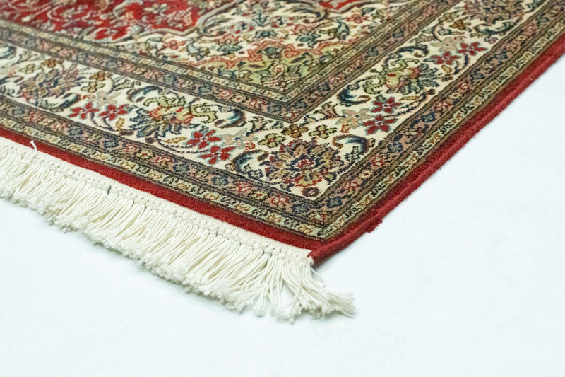Zijden tapijt - Kashmir Silk - 159 x 100 cm - rood