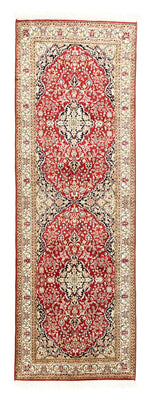 Loper Zijden tapijt - Kashmir Silk - 237 x 80 cm - rood